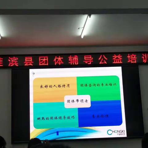淮滨县团体心理辅导公益培训
