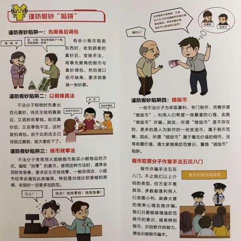 反假货币宣传