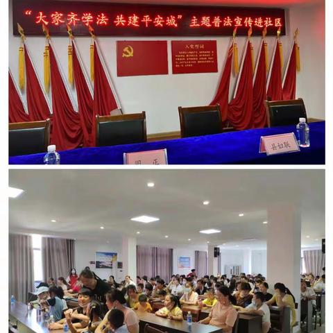 大家齐学法 共建平安城——枫树林社区开展《未成年人保护法》《家庭教育促进法》普法宣讲活动