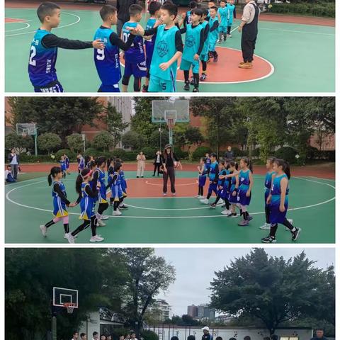 2023年什邡外国语小学三年级校园篮球赛