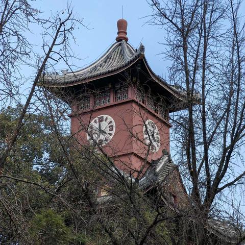 华西校园一钟楼集锦