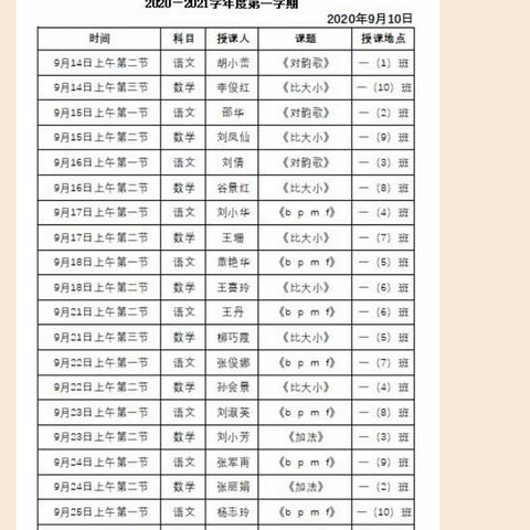 【铸正教研】同课异构  异彩纷呈——颍川路学校  一年级语文教研组赛课活动纪实