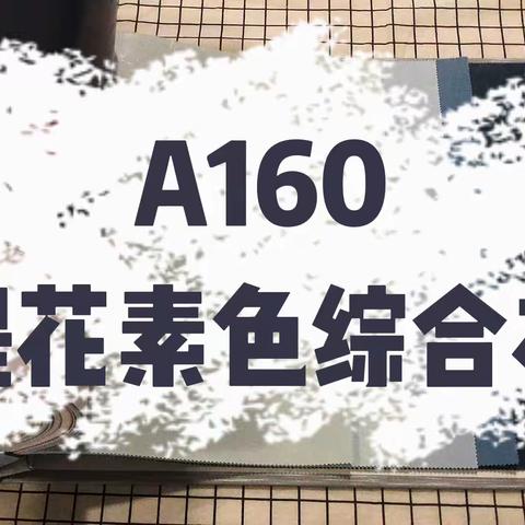 A160  提花素色综合本