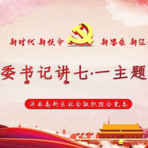 济南高新区社会组织综合党委书记讲七·一主题党课
