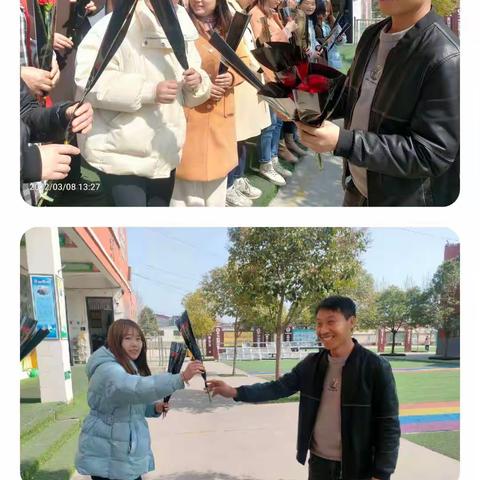 感恩亲情  与爱同行——龚堂小学开展“三八妇女节”教育活动