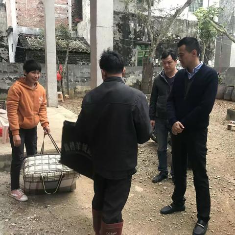 不忘初心，寒冬慰问暖人心——石山镇开展防寒慰问活动