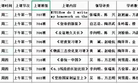 “新”露光芒，筑梦前行——记荷叶塘初中2021年新教师第一次课堂教学实践考核活动