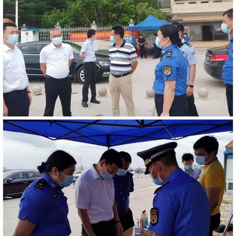 坚持“两手”抓      筑牢渔业防风与疫情防控安全线