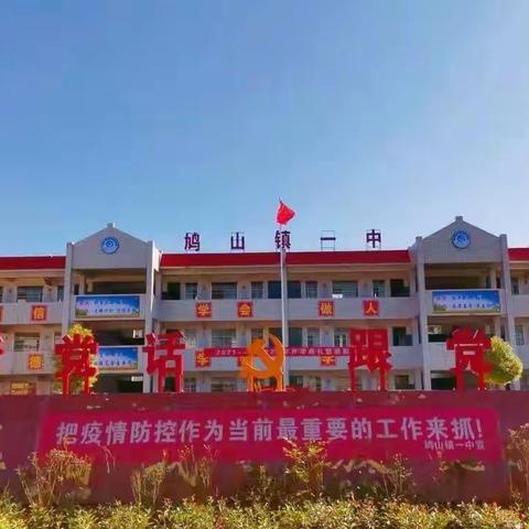 彼此当年少，莫负好年华——鸠山镇第一初级中学（九年一贯制）线上教学纪实