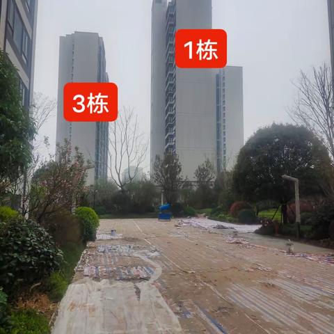 华润凯旋门3月份施工进度