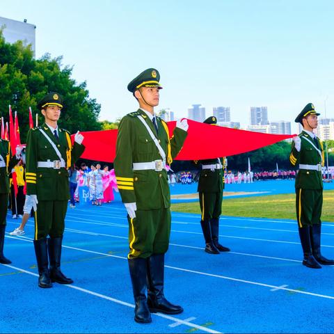 北海职业学院第十八届运动会开幕式精彩瞬间