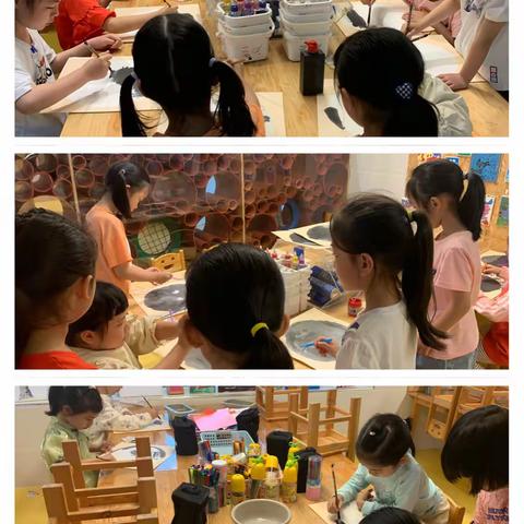 美工活动室～孩子们的专属作品