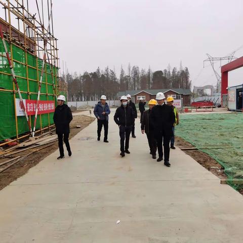 【南昌市政公用生态农业示范园研发大楼项目】2021年第一次质量安全进度大检查