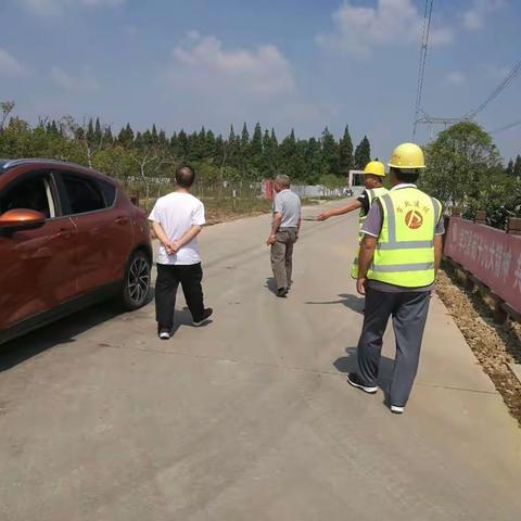 国庆节前安全文明施工检查