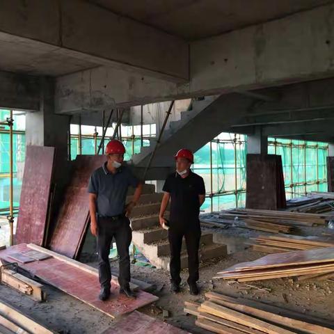 “防风险、保安全、迎二十大”白沙县住建局开展建筑工地疫情防控、消防安全和扬尘治理工作检查