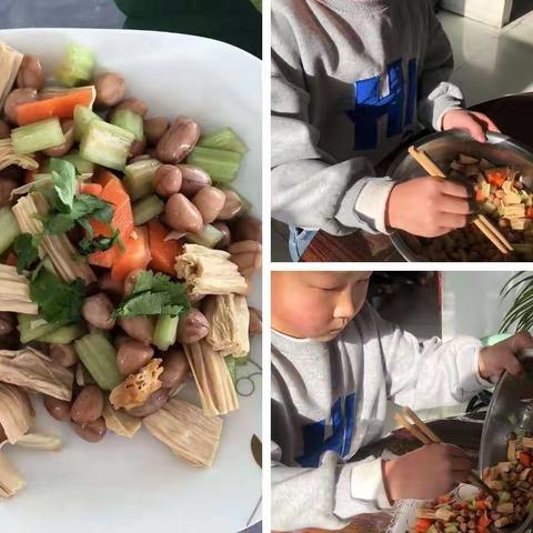 沈家屯小学三年级“爱劳动  爱生活”寒假迎新春劳动实践活动