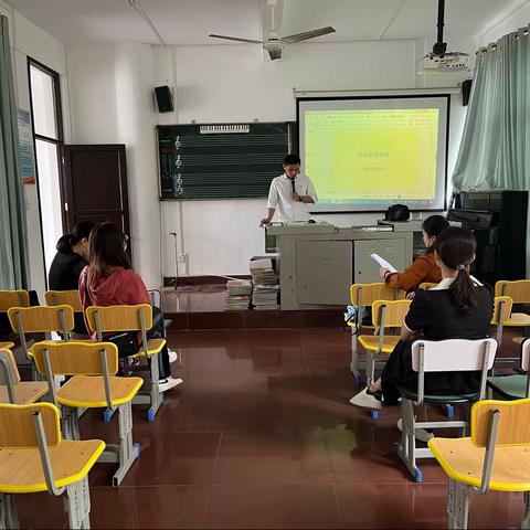 海口市琼山中学2021-2022学年度第14周艺术组科组会议