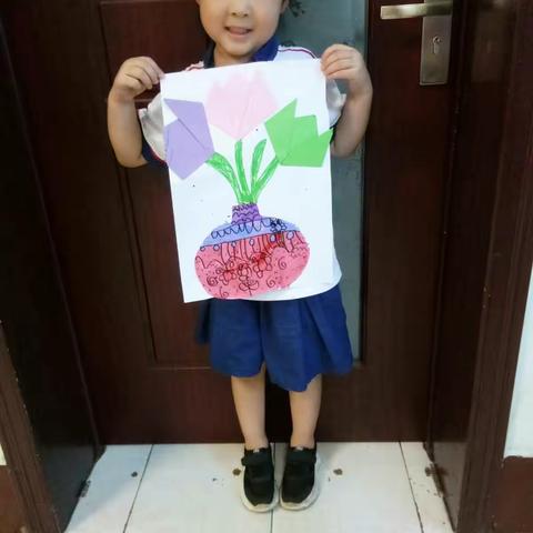 博兴乐安实验幼儿园中五班常靖涵暑假绘画集锦