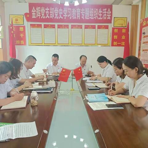 金辉支部党员大会