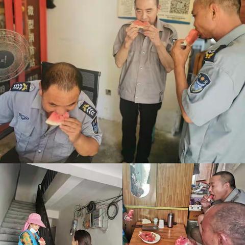 金辉物业 开展夏日“送清凉”