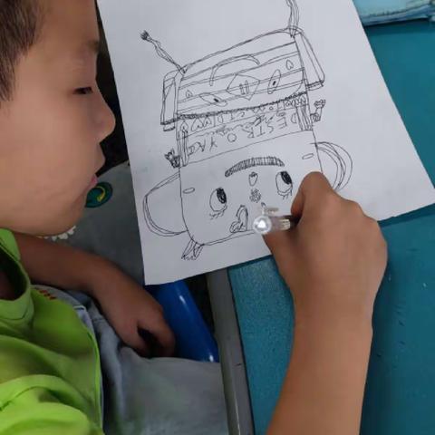 秋滨小学托管八班第四周剪影