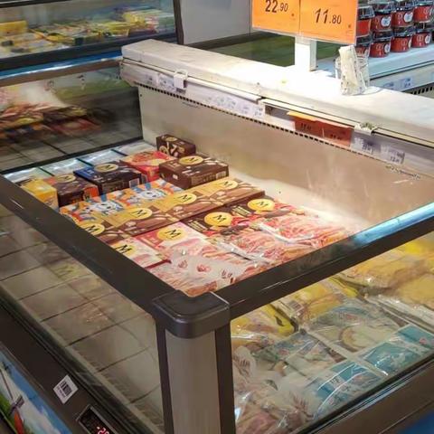 沙洋店雪糕陈列