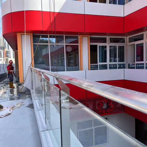 重庆九龙坡学校外墙清洗