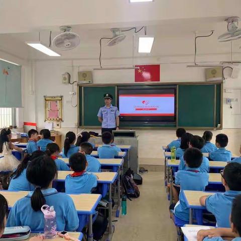 闽侯县青口沪屿小学“开学安全第一课——生命安全教育暨法制宣传进校园”活动