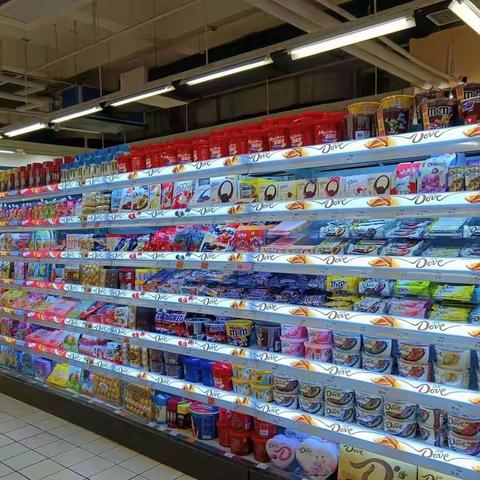 紫金路店休闲糖果陈列图片