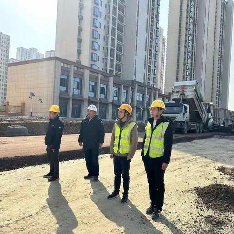 昌东三路道路建设工程开展节前安全检查