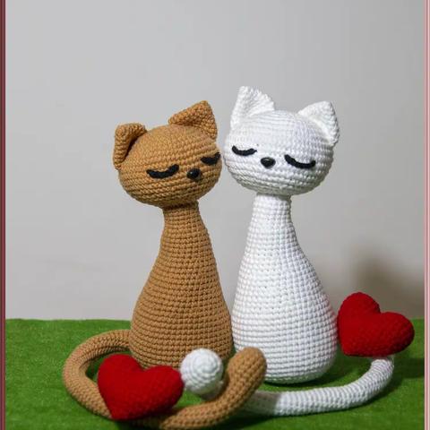 摆件——情侣猫