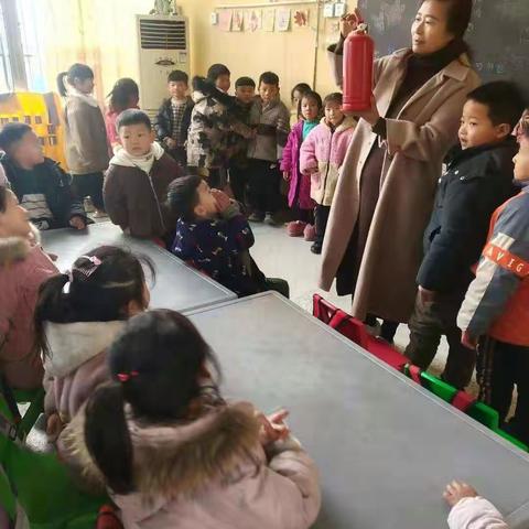 消防演练，安全“童”行 ——泥沟镇育才幼儿园消防演练