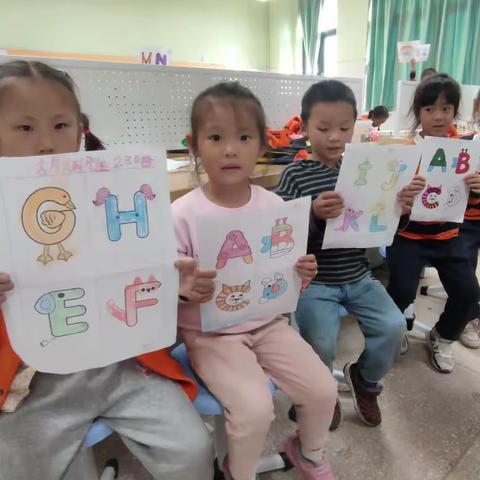 英语手工社团 第一课字母