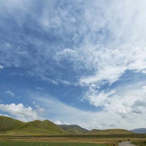 远山的呼唤，摄影：星图，拍摄地：青海省海晏县，内容：风光情景人像杂拍