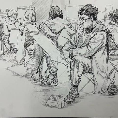 2023届国美造型班每日速写