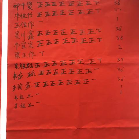 富伟村推选第九届村民选举委员会会议