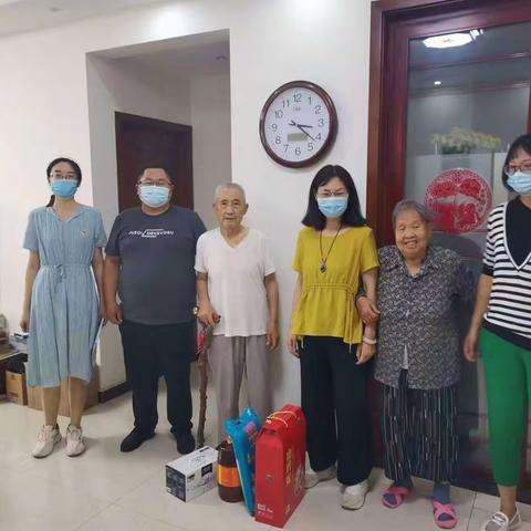 情系老党员，七一送温暖——北园街道水园社区走访慰问困难党员、老党员活动