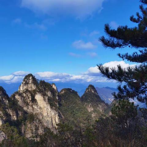 #临安的山#大明山景区小环线