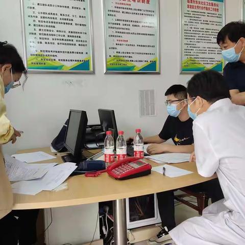 临清市东关社区卫生服务站迎接临清市卫健局公共卫生督导检查