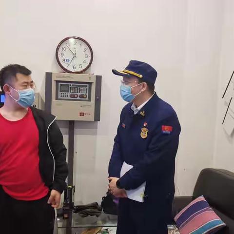 【平安北下关】消防联合夜查 护航全国“两会”