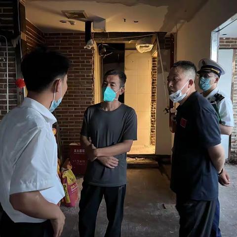 【平安北下关】北下关街道开展消防安全“百日攻坚”专项夜查行动