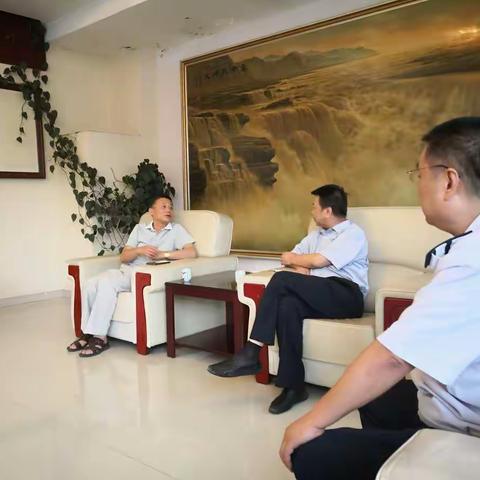 清风送爽话营商 走访企业问需求____走访企业记实