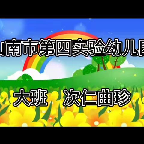 山南市第四实验幼儿园“五个方面十个一”系列活动——童语诵同音，推普筑未来（大班年级）