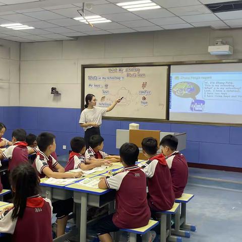 潜心教学勤探索 示范引领促提升——杨集中心小学英语骨干教师示范课