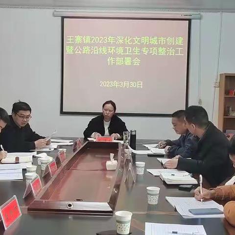 王寨镇：干群联动开展公路沿线环境卫生专项整治行动