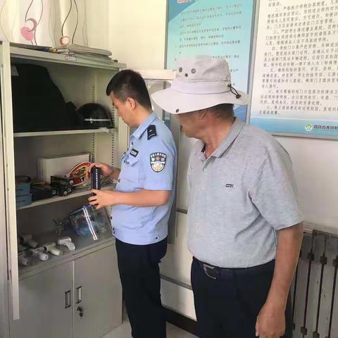 【百万警进千万家】城关派出所开展节前反恐重点单位治安检查