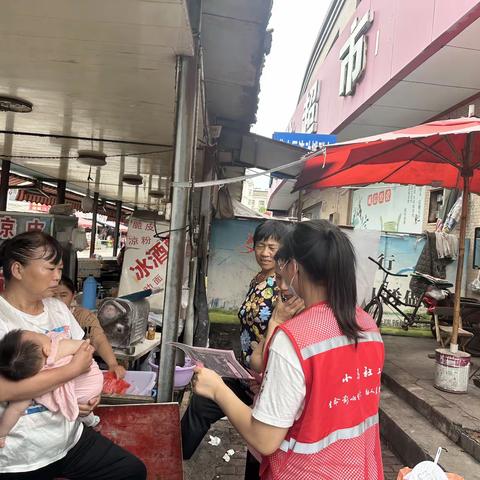 走门串店话消防 安全知识入人心
