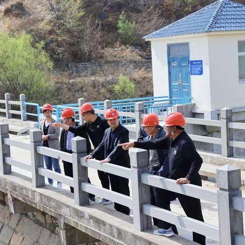 【红心向党 人水和谐】区水建公司对跃进水库除险加固工程进行安全生产综合检查