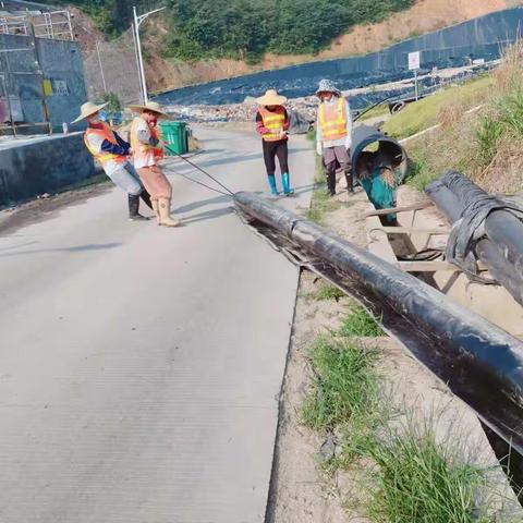 填埋场9月13日工作日报