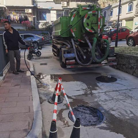 文屏山庄173井淤堵清理